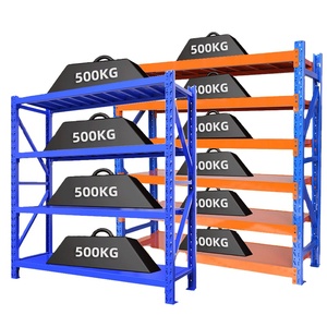 Full Container Export Heavy Duty Load-Bearing Boltless Storage Shelves