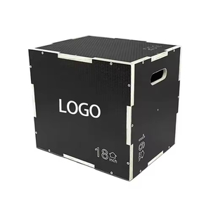 Julyfit Customized Eco-Friendly Non-slip Wooden Plyo Box