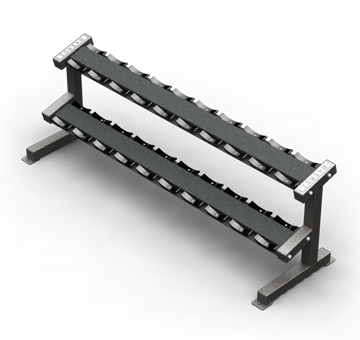 Double Tier Dumbbell Rack 10 Pair