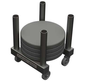 Floor Bumper Bar Caddy