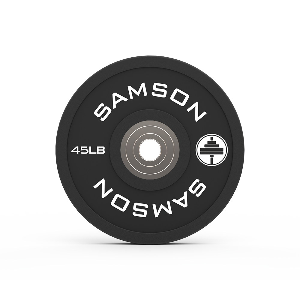 Samson Urethane Bumper Plate 45lb commercial grade