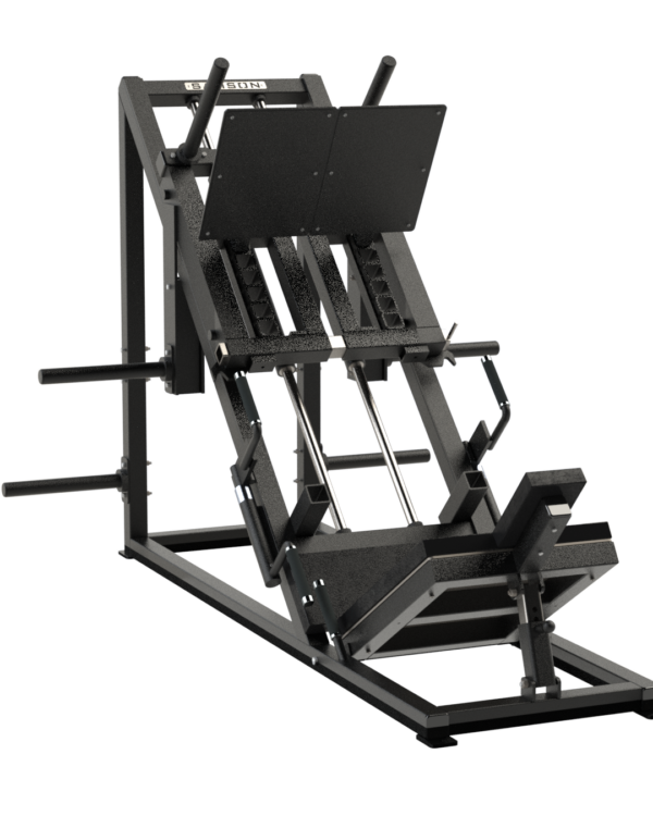 Hip Sled: Bilateral and Unilateral Hack Squat Machine