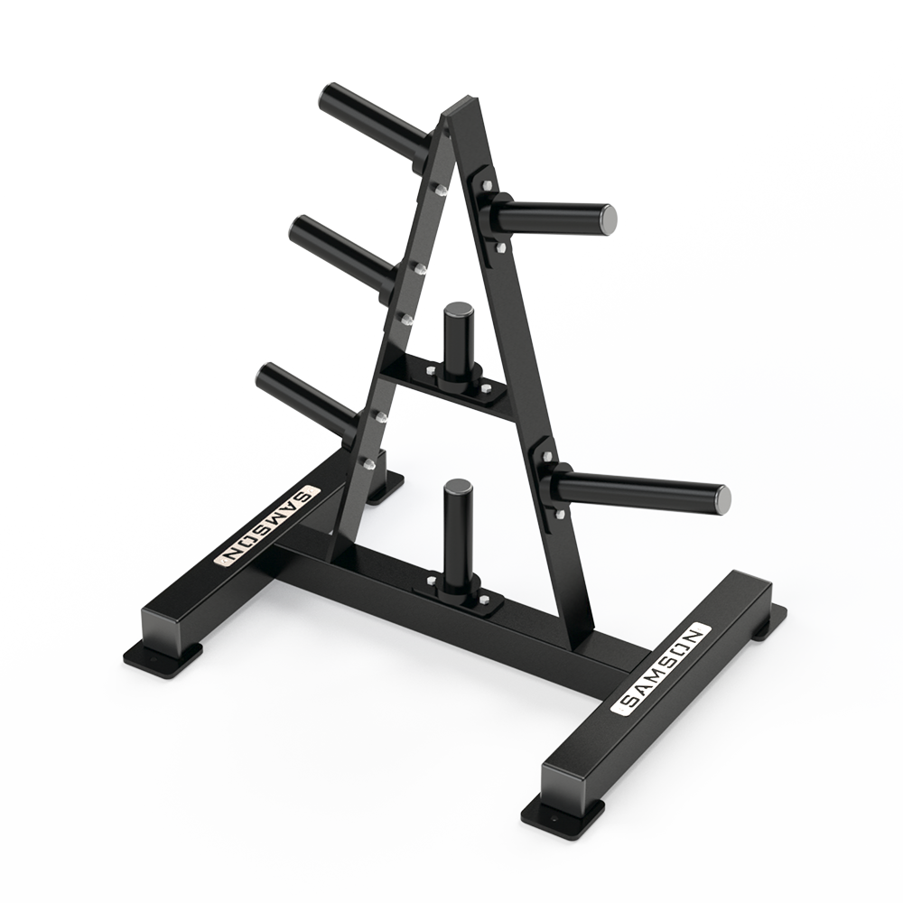 A-Frame Weight Plate Tree Rack