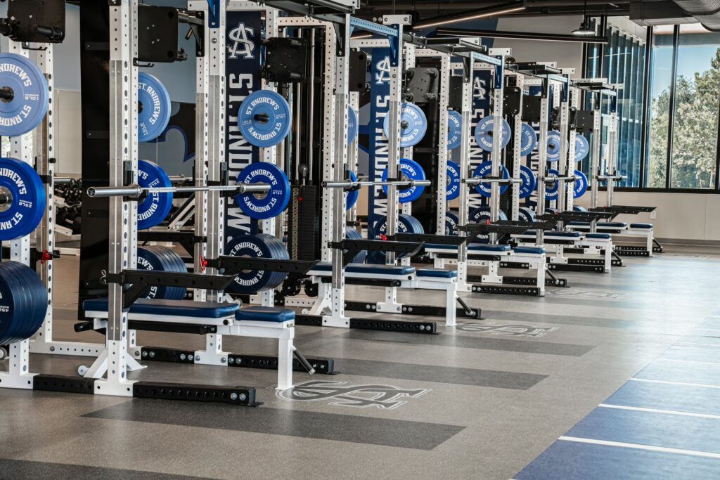 St Andrews Episcopal School custom power racks complex in Austin Texas