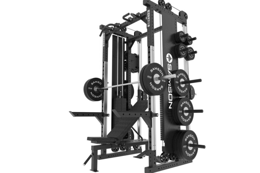FLEX-RACK Functional Training Rack FTR Rear by Samson Equipment