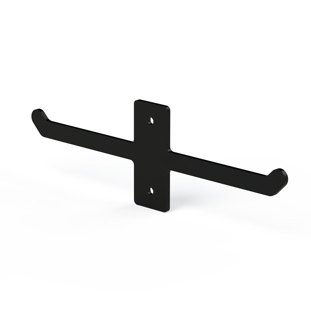 Double Storage Hook for Racks