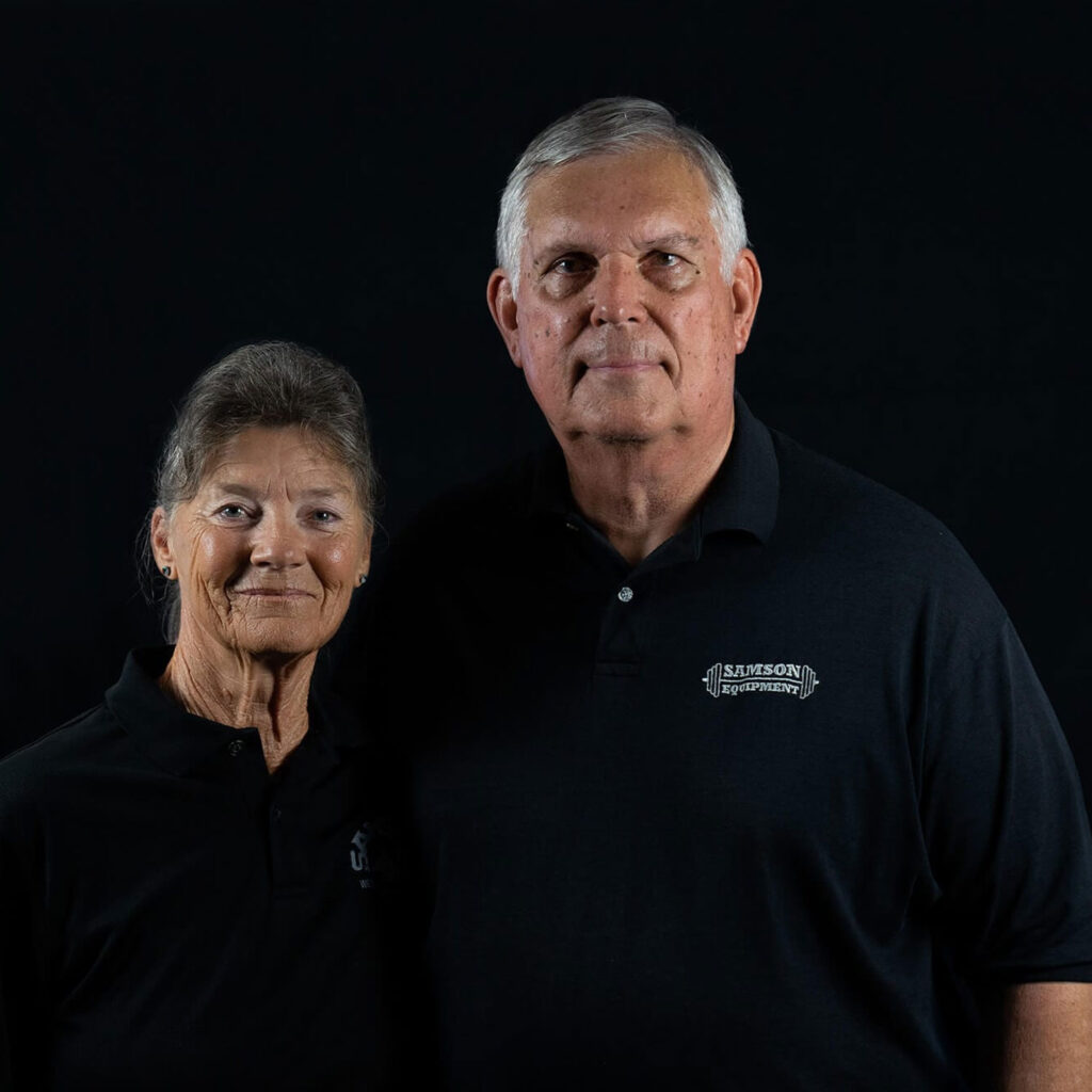 Dave Schroeder and Linda Schroeder, founders of Samson Equipment Inc.