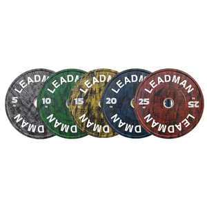 Weight Lifting 25lbs Standard Custom Logo 25kg Weightlifting Powerlifting Barbell Bumper Plates