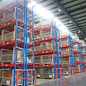 Heavy Duty Metal Warehouse Storage Rack Adjustable Horizontal Shelves