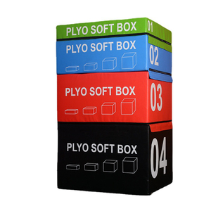 Custom Fitness Plyometric Jump Box Soft Plyo Training Equipment For Sit-Ups
