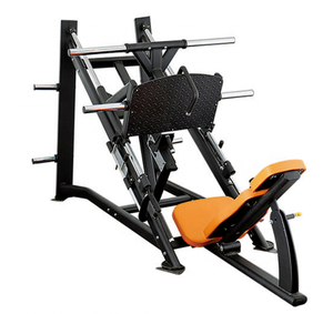 Steel 45 Degree Leg Press Plate Loaded Strength Training Machine